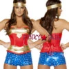 Roma R-4375, Heroine Girl Costume -Funky Lingerie Outlet 4375 12344.1406852712