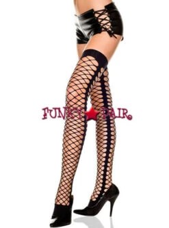 MUSIC LEGS ML-4798, Thick Diamond Net Stockings