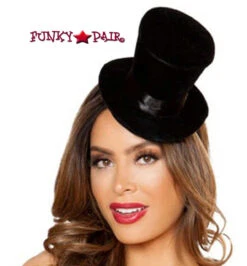 Roma Black Top Hat Costume Accessories R-4835