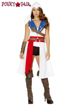 Roma R-4843, The Assassins Protector Costume -Funky Lingerie Outlet 4843 04468.1659730872