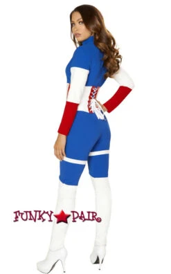 Roma R-4852, America Commander Costume -Funky Lingerie Outlet 4852 Back 38841.1659746021