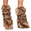 Roma R-4894, Faux Fur Leg Warmers Costume -Funky Lingerie Outlet 4894 96903.1675192001