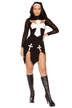 Roma R-4916, Loving Nun Costume -Funky Lingerie Outlet 4916 39698.1566776011