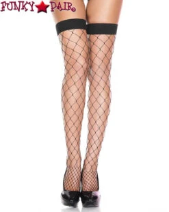 MUSIC LEGS ML-4924, Diamond Net Stockings 20 MUSIC LEGS ML-4924, Diamond Net Stockings -Funky Lingerie Outlet 4924 short modified 1 15162.1568429370