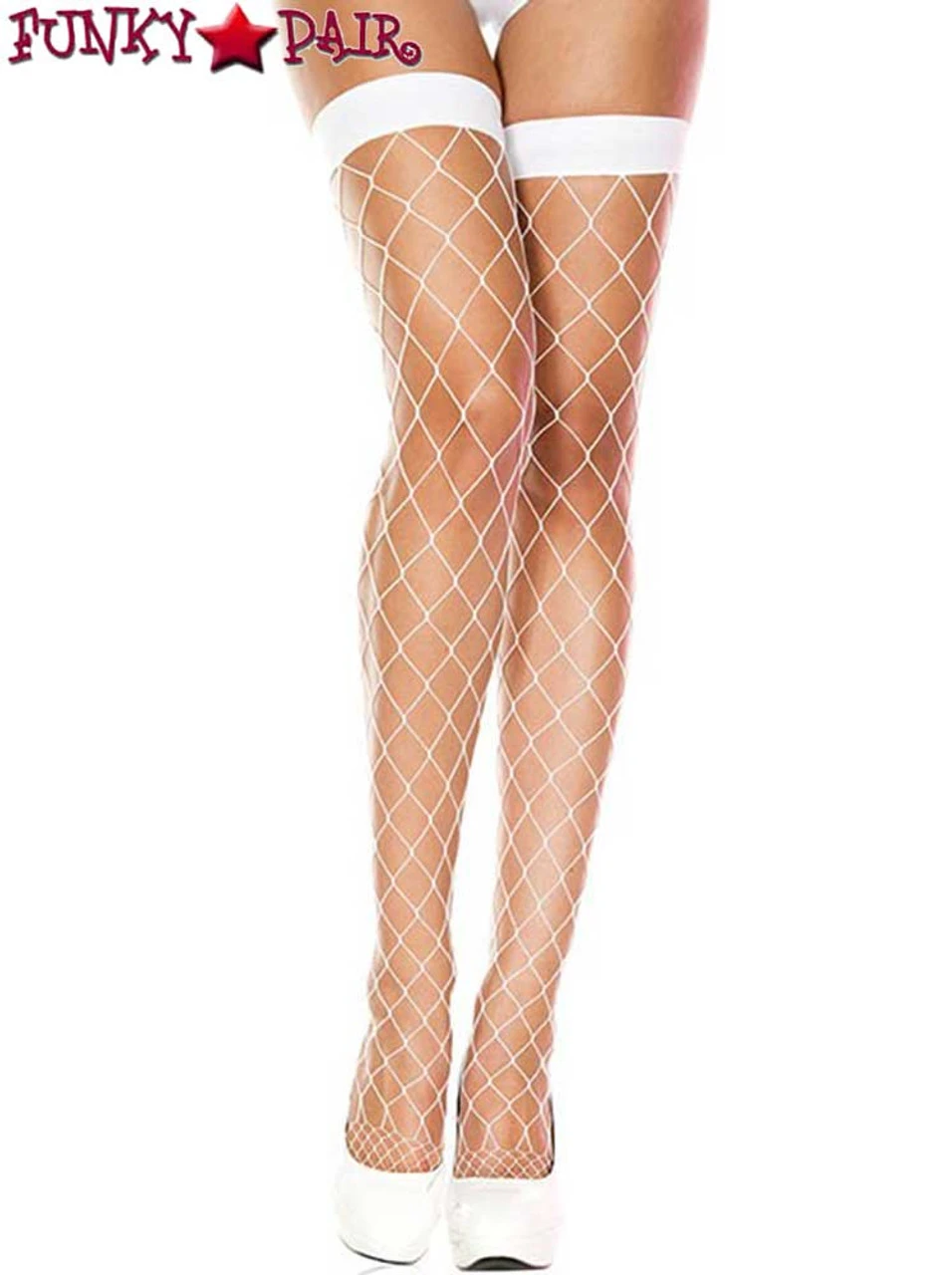 MUSIC LEGS ML-4924, Diamond Net Stockings 12 MUSIC LEGS ML-4924, Diamond Net Stockings - Image 10
