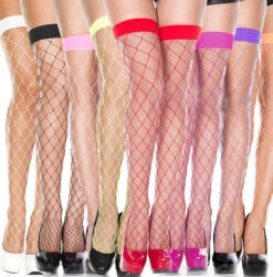 MUSIC LEGS ML-4924, Diamond Net Stockings
