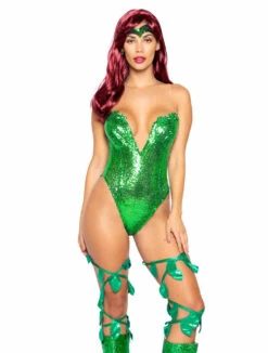 R-4988, Sexy Poison Ivy Adult Costume By Roma -Funky Lingerie Outlet 4988.1 69352.1657401730