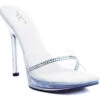 502-Jesse 5" Clear Heels With Rhinestones CLEARANCE 1 502-Jesse 5" Clear Heels With Rhinestones CLEARANCE -Funky Lingerie Outlet 502 Jesse 48796.1595538202