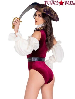 R-5032, Sultry Pirate Costume By Roma -Funky Lingerie Outlet 5032 Back 60705.1662617161