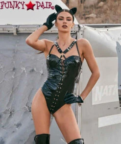 R-5048, Feline Fatale Costume By Roma -Funky Lingerie Outlet 5048 ED 1 79846.1693417263