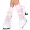 MUSIC LEGS ML-514, Ankle High With Ruffle Trim -Funky Lingerie Outlet 514 Babypink 44894.1567523826