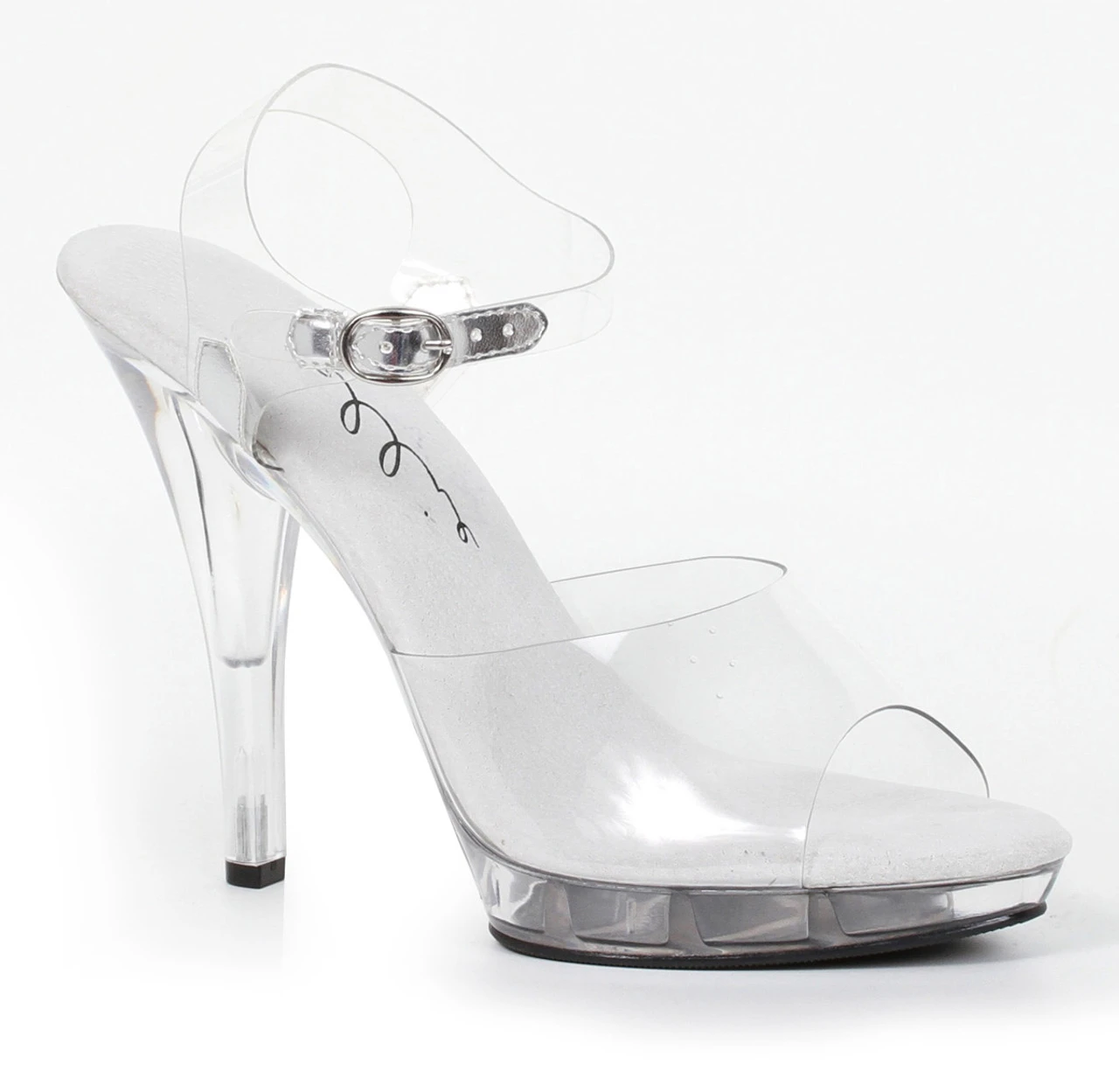 521-Brook-W 5" Clear Wide Width Sandal 3 521-Brook-W 5" Clear Wide Width Sandal