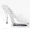 521-Vanity-W 5" Wide Width Clear Pageant Heels -Funky Lingerie Outlet 521 Vanity W 73865.1647385691