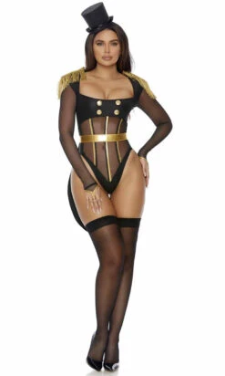 FP-550335, Follow The Leader Sexy Ringleader Costume By ForPlay 7 FP-550335, Follow The Leader Sexy Ringleader Costume By ForPlay -Funky Lingerie Outlet 550335 blackgold alt3 lg 81714.1631255089