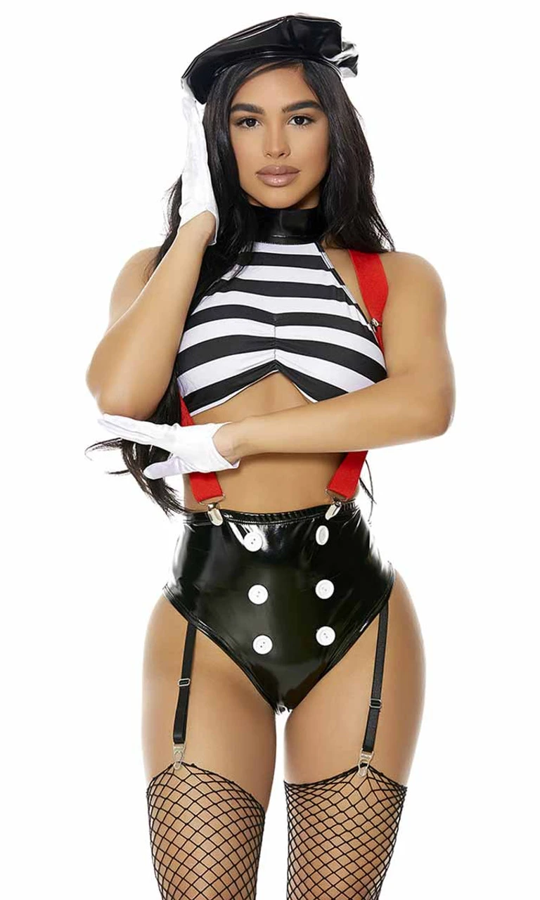 FP-551526, Speechless Sexy Mime Costume By ForPlay 3 FP-551526, Speechless Sexy Mime Costume By ForPlay