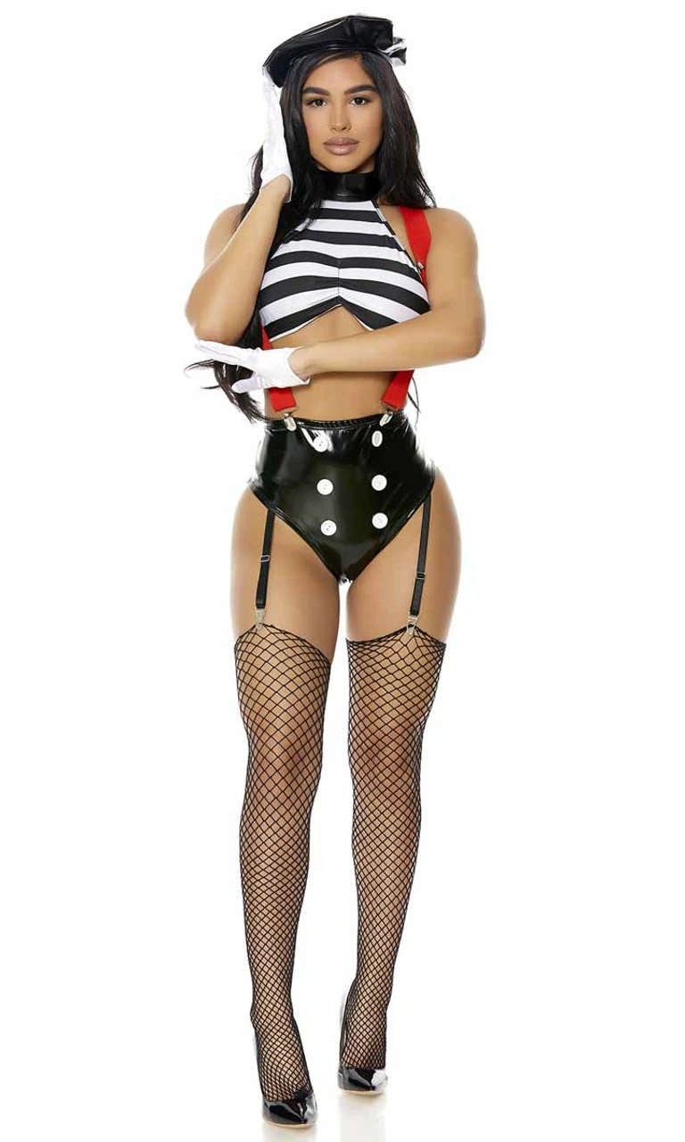 FP-551526, Speechless Sexy Mime Costume By ForPlay 6 FP-551526, Speechless Sexy Mime Costume By ForPlay - Image 4