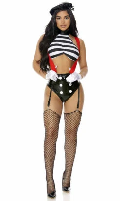 FP-551526, Speechless Sexy Mime Costume By ForPlay 11 FP-551526, Speechless Sexy Mime Costume By ForPlay -Funky Lingerie Outlet 551526 black alt4 lg 49243.1631254615