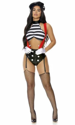FP-551526, Speechless Sexy Mime Costume By ForPlay 13 FP-551526, Speechless Sexy Mime Costume By ForPlay -Funky Lingerie Outlet 551526 black alt5 lg 34922.1631254645