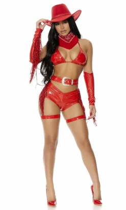 FP-551545, Ride Em' Sexy Cowgirl Costume By ForPlay -Funky Lingerie Outlet 551545 red alt3 lg 51626.1665000827