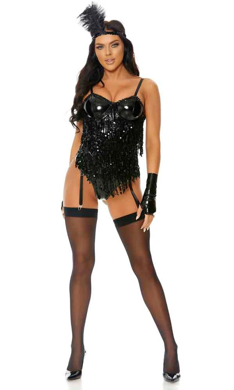 Forplay FP-551554, All Flapped Out Sexy Flapper Costume - CLEARANCE 6 Forplay FP-551554, All Flapped Out Sexy Flapper Costume - CLEARANCE - Image 4