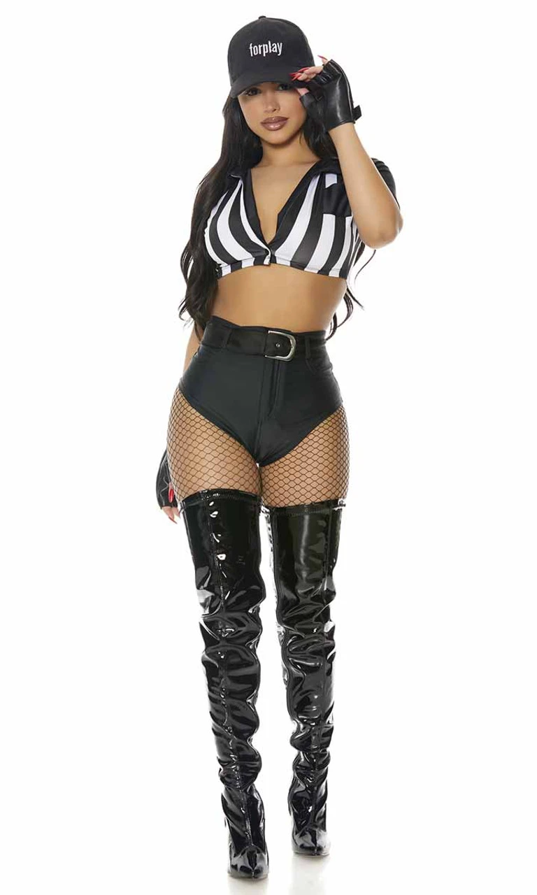 FP-551559, It's Your Call Sexy Referee Costume By ForPlay 5 FP-551559, It's Your Call Sexy Referee Costume By ForPlay - Image 3