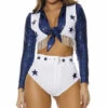 FP-551560, Seeing Stars Sexy Cheerleader Costume By ForPlay -Funky Lingerie Outlet 551560 white alt1 lg 26692.1665377962