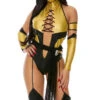 Forplay FP-551564, Player One Sexy Videogame Character Costume -Funky Lingerie Outlet 551564 gold alt1 lg 97535.1694228113