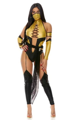 Forplay FP-551564, Player One Sexy Videogame Character Costume 7 Forplay FP-551564, Player One Sexy Videogame Character Costume -Funky Lingerie Outlet 551564 gold alt3 lg 25449.1694228115