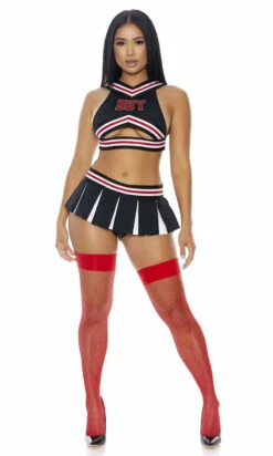 FP-551567, Good Luck Charm Sexy Cheerleader Costume By ForPlay 7 FP-551567, Good Luck Charm Sexy Cheerleader Costume By ForPlay -Funky Lingerie Outlet 551567 black alt3 lg 14271.1663284316