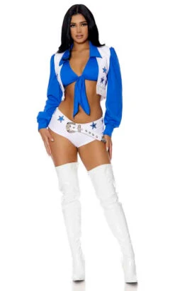 Forplay FP-552934, Sexy Cheerleader Costume 7 Forplay FP-552934, Sexy Cheerleader Costume -Funky Lingerie Outlet 552934 white alt4 lg 86588.1694214928