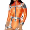 Forplay FP-552972, Space Out Sexy Astronaut Costume -Funky Lingerie Outlet 552972 orange alt1 lg 87920.1662777555
