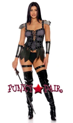 Forplay FP-553124, Warrior Queen Sexy Gladiator Costume 7 Forplay FP-553124, Warrior Queen Sexy Gladiator Costume -Funky Lingerie Outlet 553124 gunmetal FULL 11369.1696655151