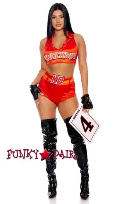 Forplay FP-553168, Knockout Round Girl Costume 7 Forplay FP-553168, Knockout Round Girl Costume -Funky Lingerie Outlet 553168 FULL 90175.1696655698