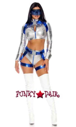 Forplay FP-553204, Galaxy Trip Sexy Astronaut Costume 7 Forplay FP-553204, Galaxy Trip Sexy Astronaut Costume -Funky Lingerie Outlet 553204 silver FULL 84037.1696655934