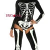 Forplay FP-553457, Bad To The Bone Skeleton Costume -Funky Lingerie Outlet 553457 22263.1567486675