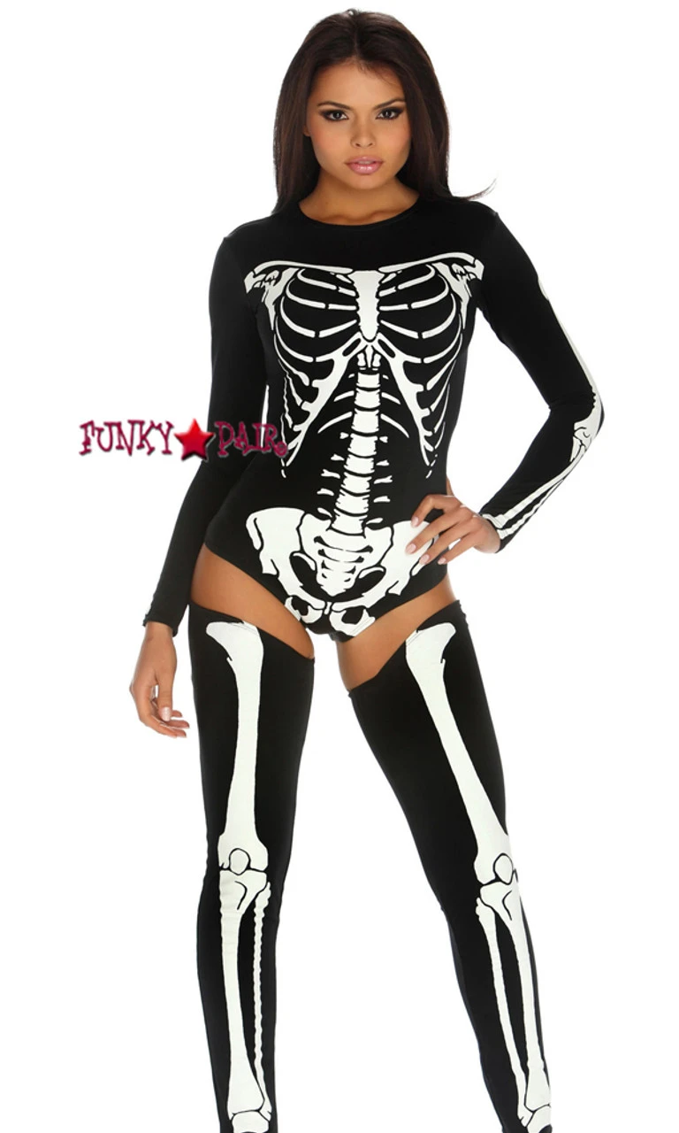 Forplay FP-553457, Bad To The Bone Skeleton Costume 3 Forplay FP-553457, Bad To The Bone Skeleton Costume