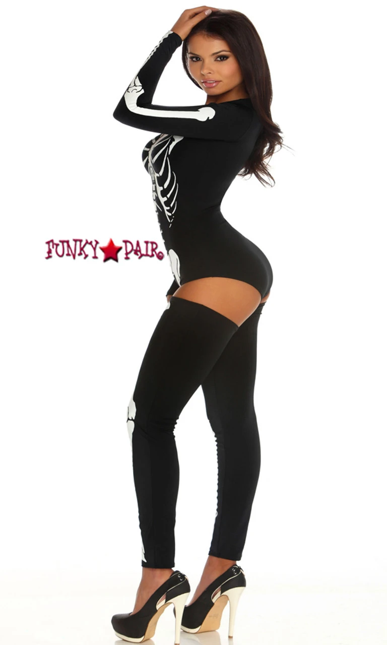 Forplay FP-553457, Bad To The Bone Skeleton Costume 4 Forplay FP-553457, Bad To The Bone Skeleton Costume - Image 2