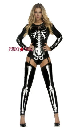 Forplay FP-554640, Snazzy Skeleton Costume 7 Forplay FP-554640, Snazzy Skeleton Costume -Funky Lingerie Outlet 554640 alt3 lg 52269.1535616379