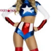 Forplay FP-554701, Pretty Patriot Sexy Hero Costume