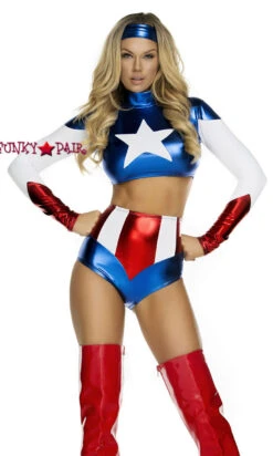 Forplay FP-554701, Pretty Patriot Sexy Hero Costume