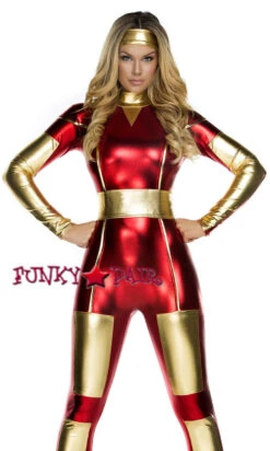 Forplay FP-554704, Steel Seductress Hero Costume