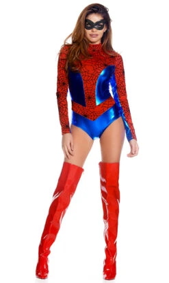 Forplay FP-555156, Web Girl Costume 7 Forplay FP-555156, Web Girl Costume -Funky Lingerie Outlet 555156 red alt3 lg 87154.1663632027
