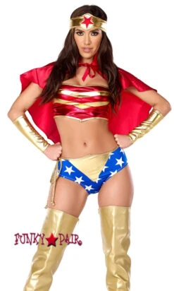 Forplay FP-555261, Sultry Strength Hero Costume
