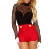 Forplay FP-556421, Once Upon A Time Mouse Romper Costume -Funky Lingerie Outlet 556421 24414.1472804222