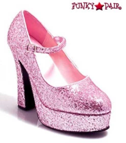 5 Inch Glitter Maryjane Shoes 557-Eden-G CLEARANCE 11 5 Inch Glitter Maryjane Shoes 557-Eden-G CLEARANCE -Funky Lingerie Outlet 557 Eden G Pink 51055.1618509475