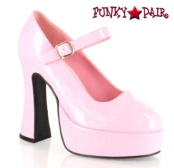 557-Eden, Mary Jane Shoe CLEARANCE -Funky Lingerie Outlet 557 eden pink 50507.1621013868