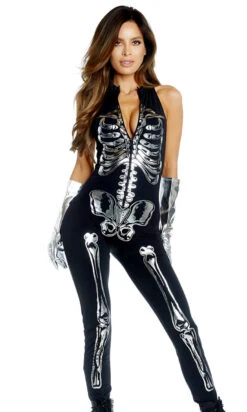 Forplay FP-557963, Flashy On The Inside Skeleton Costume