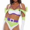 Forplay FP-559607, To Infinity Sexy Astronaut Movie Character Costume
