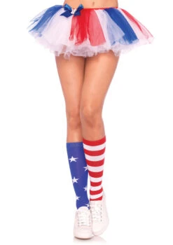 LA-5604, Star And Stripes Knee High