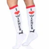 LA-5623, Wiener Dog Knee Highs By Leg Avenue -Funky Lingerie Outlet 5623 02798.1657926435